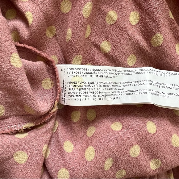 Mango Polka Dot Ruffled Dress - Picture 12 of 12